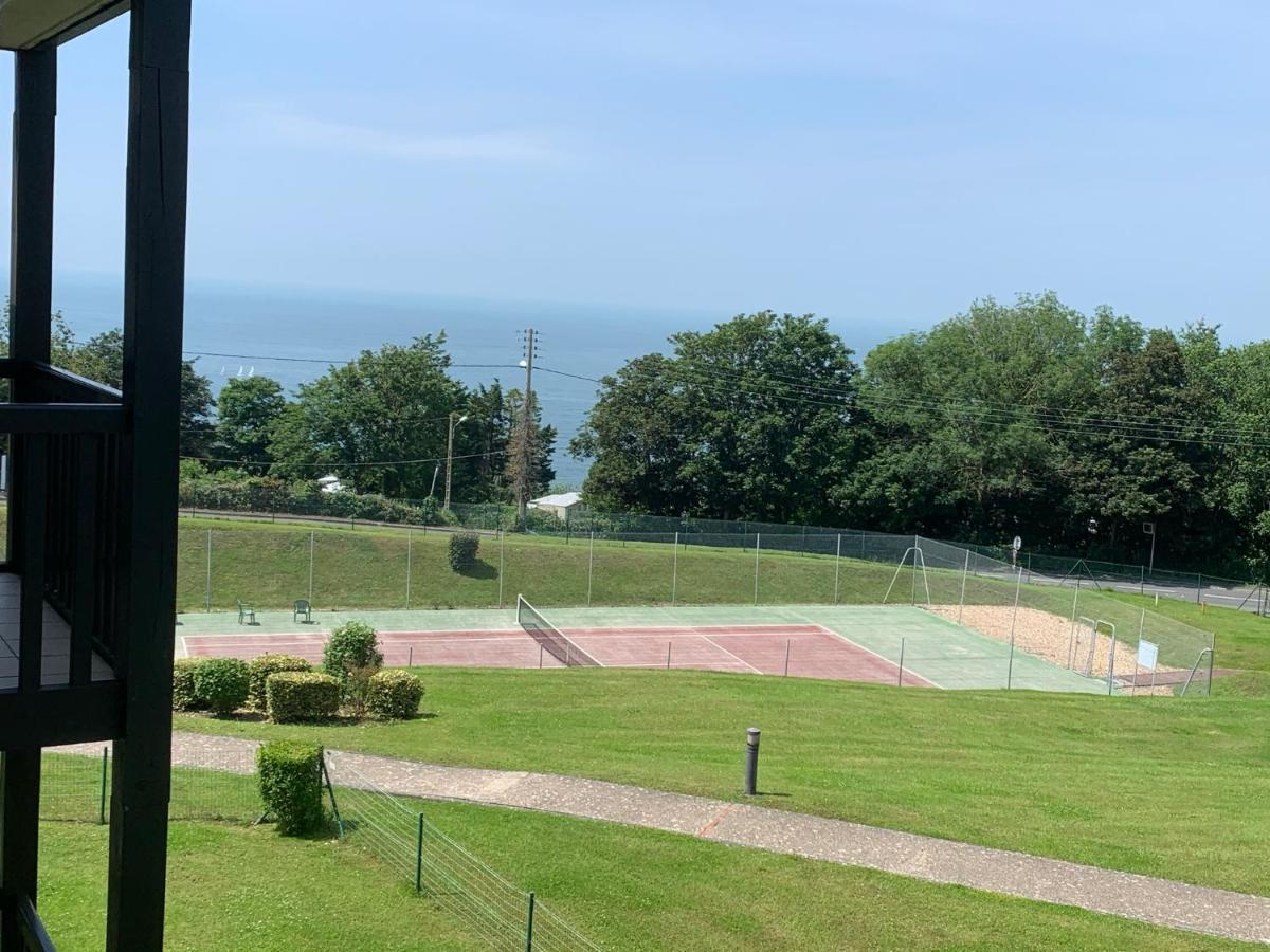 L'Appartement Vue Mer De La Villa Des Rosiers - Trouville Sur Mer Exteriör bild