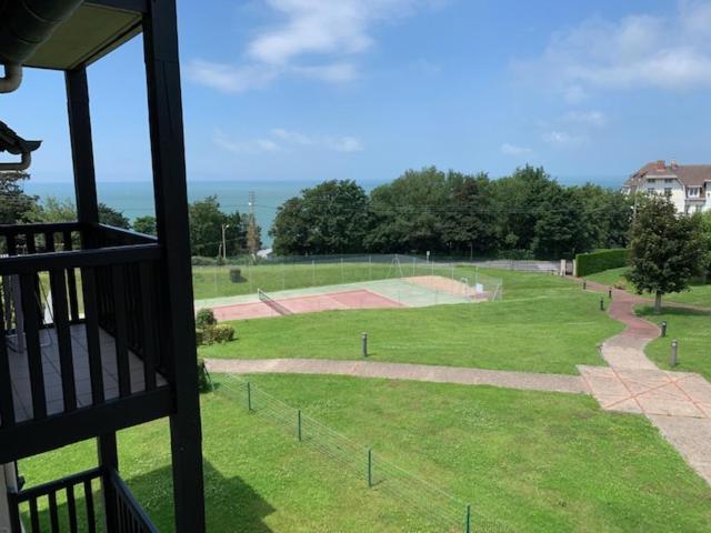 L'Appartement Vue Mer De La Villa Des Rosiers - Trouville Sur Mer Exteriör bild