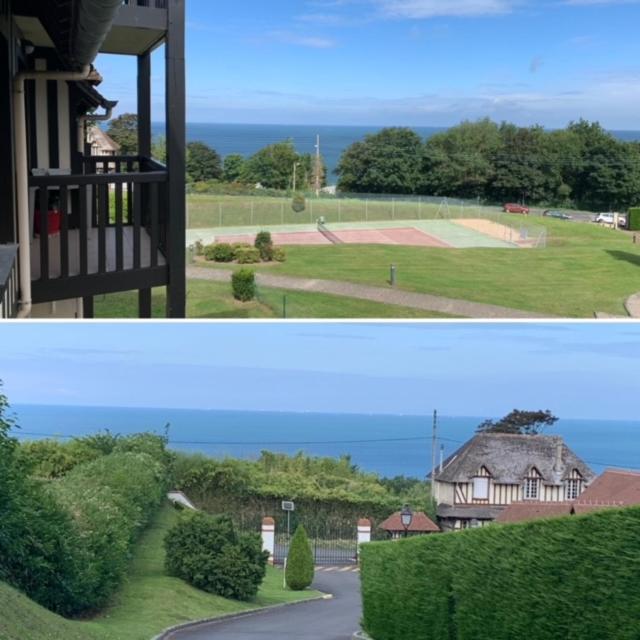 L'Appartement Vue Mer De La Villa Des Rosiers - Trouville Sur Mer Exteriör bild